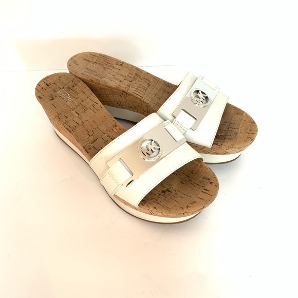 michael kors warren wedge sandals